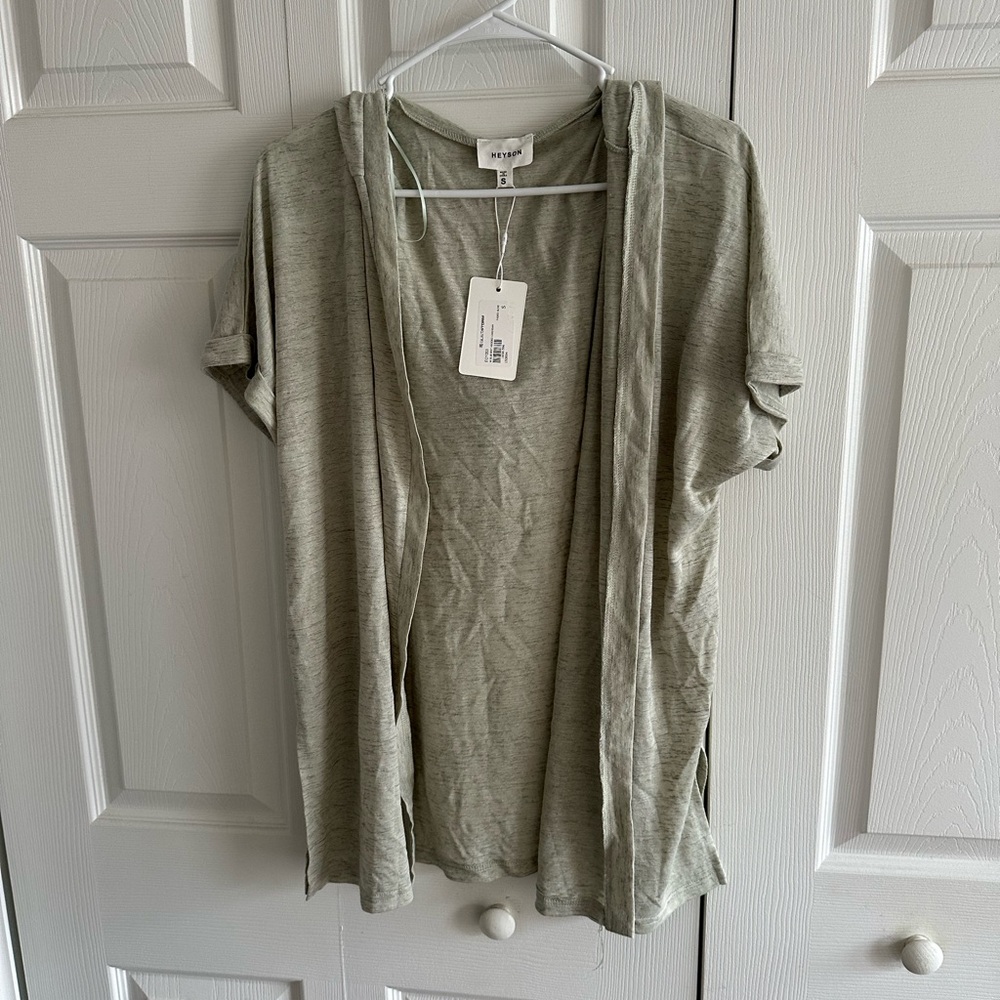 heyson cardigan short sleeve